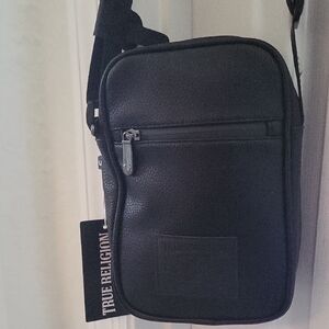True Religion Black CrossbodyMinimalist Design  - NWT